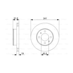 Тормозной диск Bosch 0 986 479 377 Фото 4