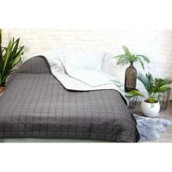 Покрывало Viluta Дуэт Графит евро 210х220 Фото
