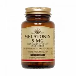 Аминокислота Solgar Мелатонін Melatonin, 5 мг, 60 жувальніх таблеток Фото