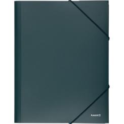 Папка на резинках Axent A4 500 мкм green Фото