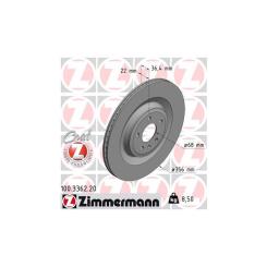 Тормозной диск ZIMMERMANN 100.3362.20 Фото