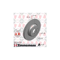 Тормозной диск ZIMMERMANN 150.3441.20 Фото