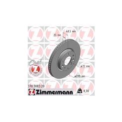 Тормозной диск ZIMMERMANN 370.3083.20 Фото