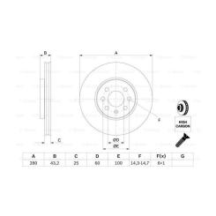 Тормозной диск Bosch 0 986 479 077 Фото 4