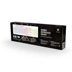 Клавиатура Vinga KB-460 White Фото 4