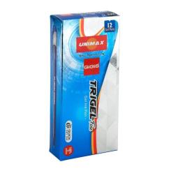 Ручка гелевая Unimax Trigel, черная Фото 2