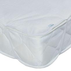 Наматрасник Еко Пупс водонепроницаемый Classiс, 180х200 см Белый Фото
