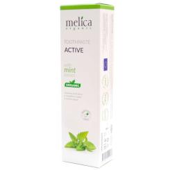 Зубная паста Melica Organic з екстрактом м'яти 100 мл Фото 1