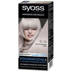 Краска для волос Syoss 10-55 Ультраплатиновый Блонд 115 мл Фото