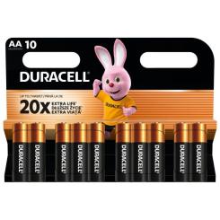 Батарейка Duracell AA лужні 10 шт. в упаковці Фото 1