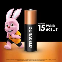 Батарейка Duracell AA лужні 10 шт. в упаковці Фото 2