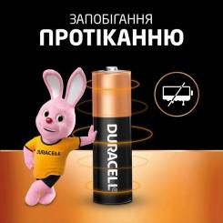 Батарейка Duracell AA лужні 10 шт. в упаковці Фото 5