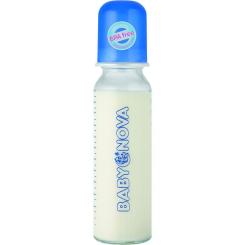 Бутылочка для кормления Baby-Nova стеклянная 250 мл Фото
