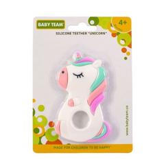 Прорезыватель Baby Team єдиноріг Фото 1