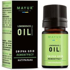 Эфирное масло Mayur Лемонграсса 5 мл Фото