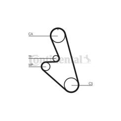 Ремень ГРМ CONTITECH CT959 Фото