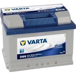 Аккумулятор автомобильный Varta Blue Dynamic 60Аh Фото