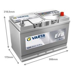 Аккумулятор автомобильный Varta Blue Dynamic 85Ah Фото 2