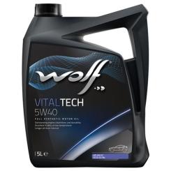 Моторное масло Wolf Vitaltech 5W-40 5л Фото