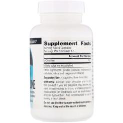 Аминокислота Source Naturals L-Цитруллин 500 мг, L-Citrulline, 60 капсул Фото 1