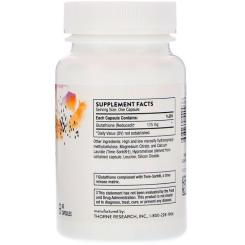 Антиоксидант Thorne Research Глутатион, Glutathione-SR, 60 капсул Фото 1
