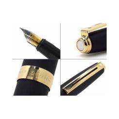 Ручка перьевая Sheaffer PRELUDE Matt Black GT FP M Фото 2