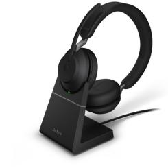 Наушники Jabra Evolve2 65 MS Stereo Stand Black Фото