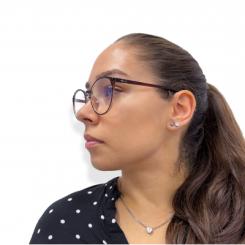 Очки компьютерные AirOn EYE CARE коричневі (2406) Фото 1