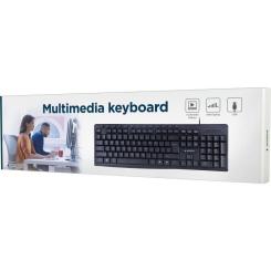 Клавиатура Gembird KB-UM-107-UA USB Black Фото 3