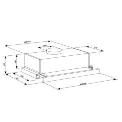Вытяжка кухонная Eleyus BREEZE 700 60 BR Фото 11
