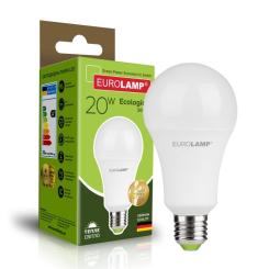 Лампочка Eurolamp LED А70 20W E27 3000K 220V Фото 1