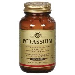 Минералы Solgar Калий, Potassium, 99 мг, 100 таблеток Фото