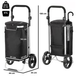 Сумка-тележка ShoppingCruiser Allround 41 л Black Фото 2