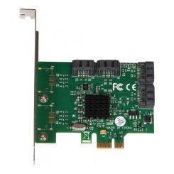 Плата расширения Frime 88SE9215 4хSATA3 PCIe Фото