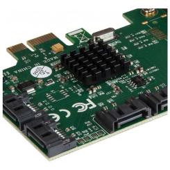 Плата расширения Frime 88SE9215 4хSATA3 PCIe Фото 2