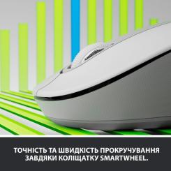 Мышка Logitech Signature M650 L Wireless LEFT Off-White Фото 1