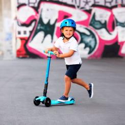 Шлем Micro Dark Blue LED S 48-53 cm Фото 8