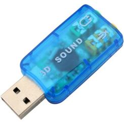 Звуковая плата Dynamode USB 6(5.1) blue Фото 2