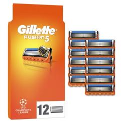 Сменные кассеты Gillette Fusion5 12 шт. Фото 1