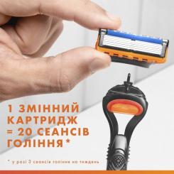 Сменные кассеты Gillette Fusion5 12 шт. Фото 6