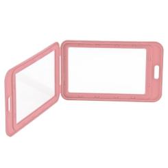 Бейдж Axent вертикальный, PP, 50х85мм, розовый Фото 1