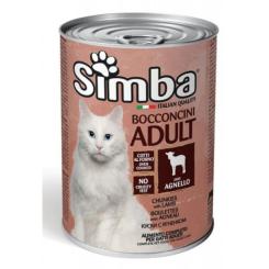 Консервы для кошек Simba Cat Wet ягненок 415 г Фото