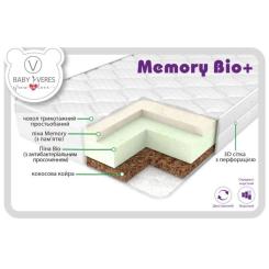Матрас для детской кроватки Верес Memory bio+ 10см Фото 1