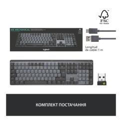 Клавиатура Logitech MX Mechanical Wireless Illuminated Performance Gra Фото 10