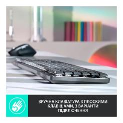 Клавиатура Logitech MX Mechanical Wireless Illuminated Performance Gra Фото 2