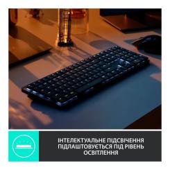 Клавиатура Logitech MX Mechanical Wireless Illuminated Performance Gra Фото 3