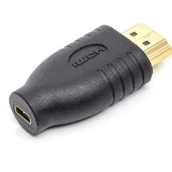 Переходник PowerPlant HDMI (M) to micro HDMI (F) Фото 1