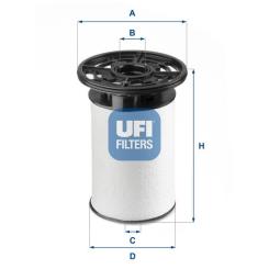Фильтр топливный UFI 26.076.00 Фото