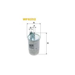 Фильтр топливный Wixfiltron WF8252 Фото