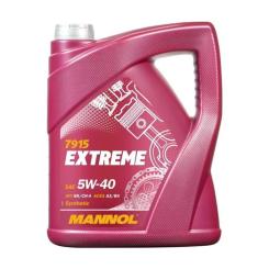 Моторное масло Mannol EXTREME 5л 5W-40 Фото